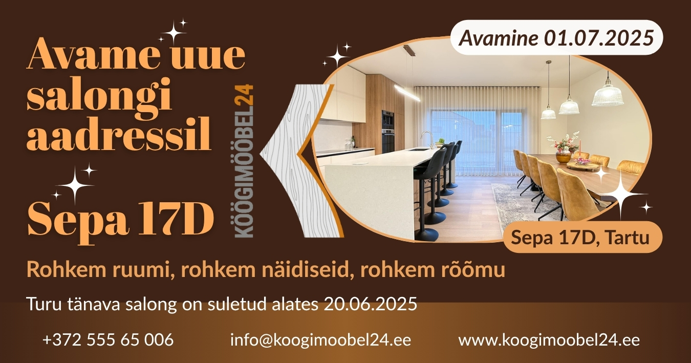 Köögimööbelisalongi kolimine